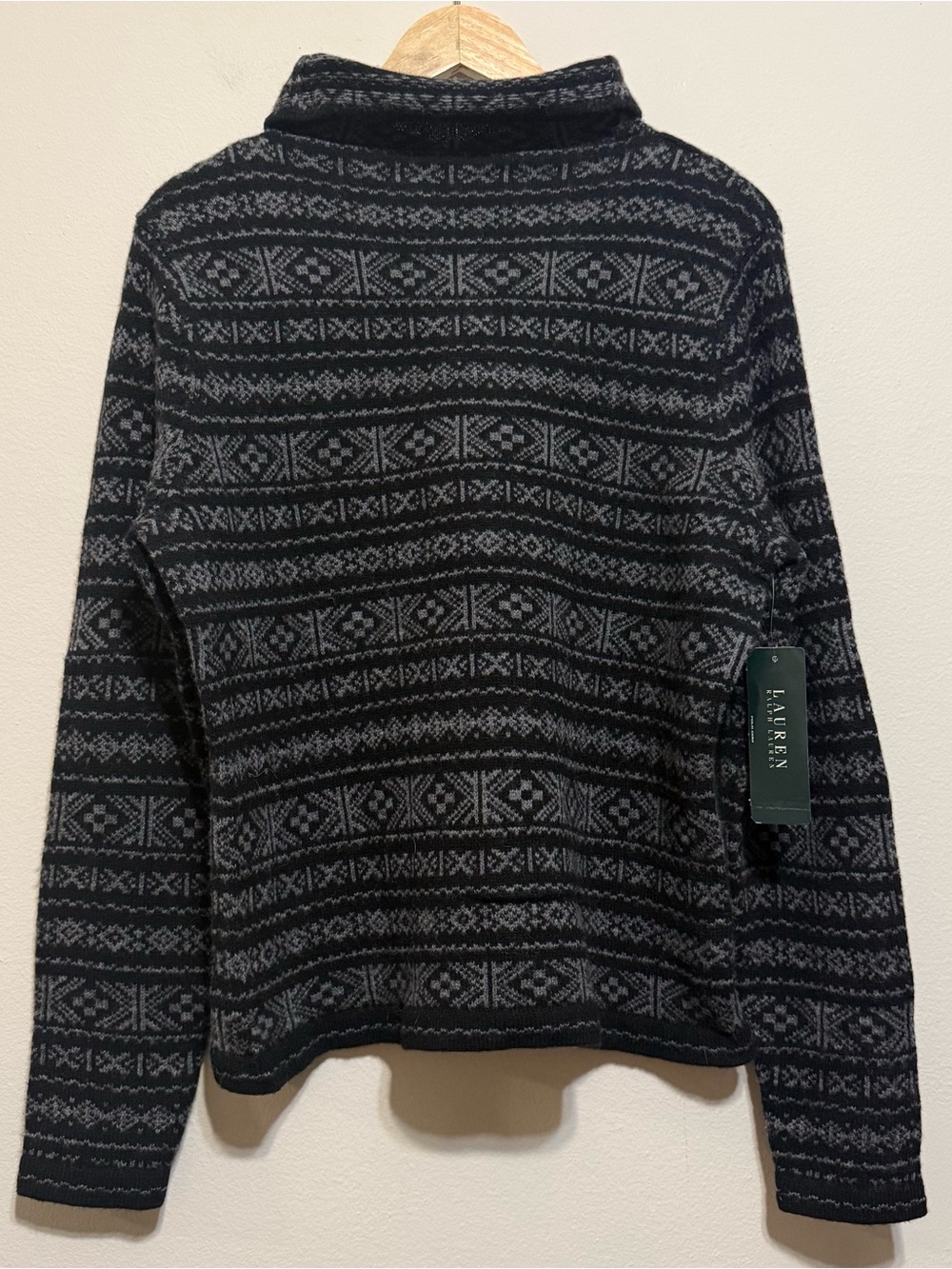 NWT Lauren Ralph Lauren 100% lamb’s wool turtleneck sweater Women XL